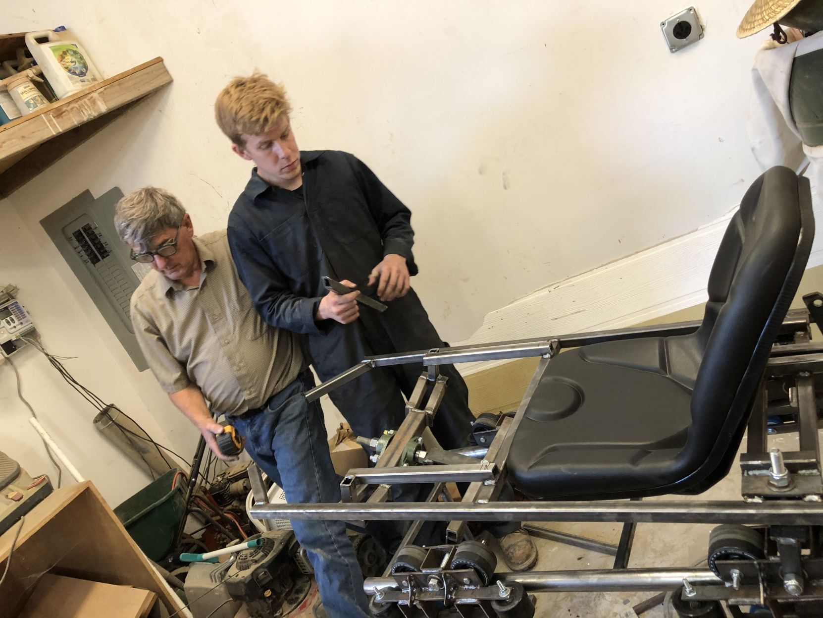Building Napa's mini-Matterhorn roller coaster